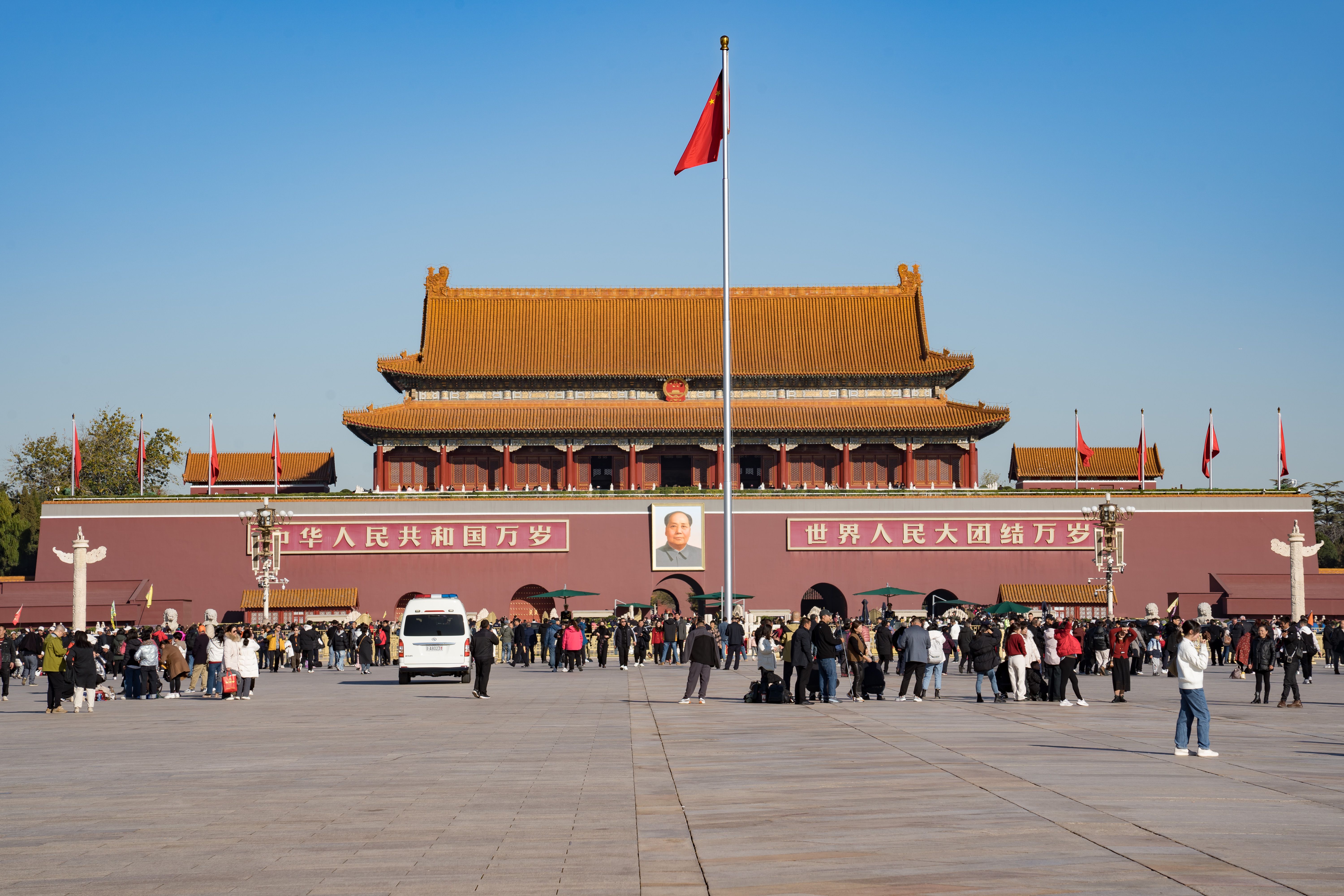 Tiananmen Gate wide shot